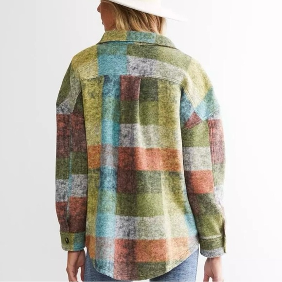 BiBi Multicolor Plaid Jacket - Picture 3 of 7